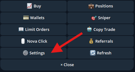 settings-nova-telegram-trading-bot-solana